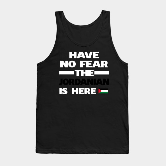 No Fear Jordanian Is Here Jordan Tank Top by lubashantae